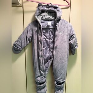 Carter's Soft Gray Baby Outfit